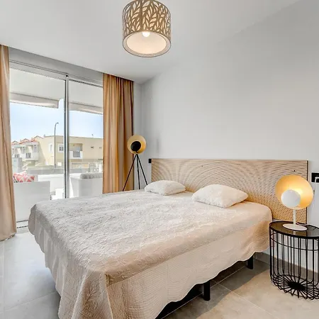 Apartment Modern New Terrazas De Costa Adeje. Heated Pool, Big Terrace And Private Parking